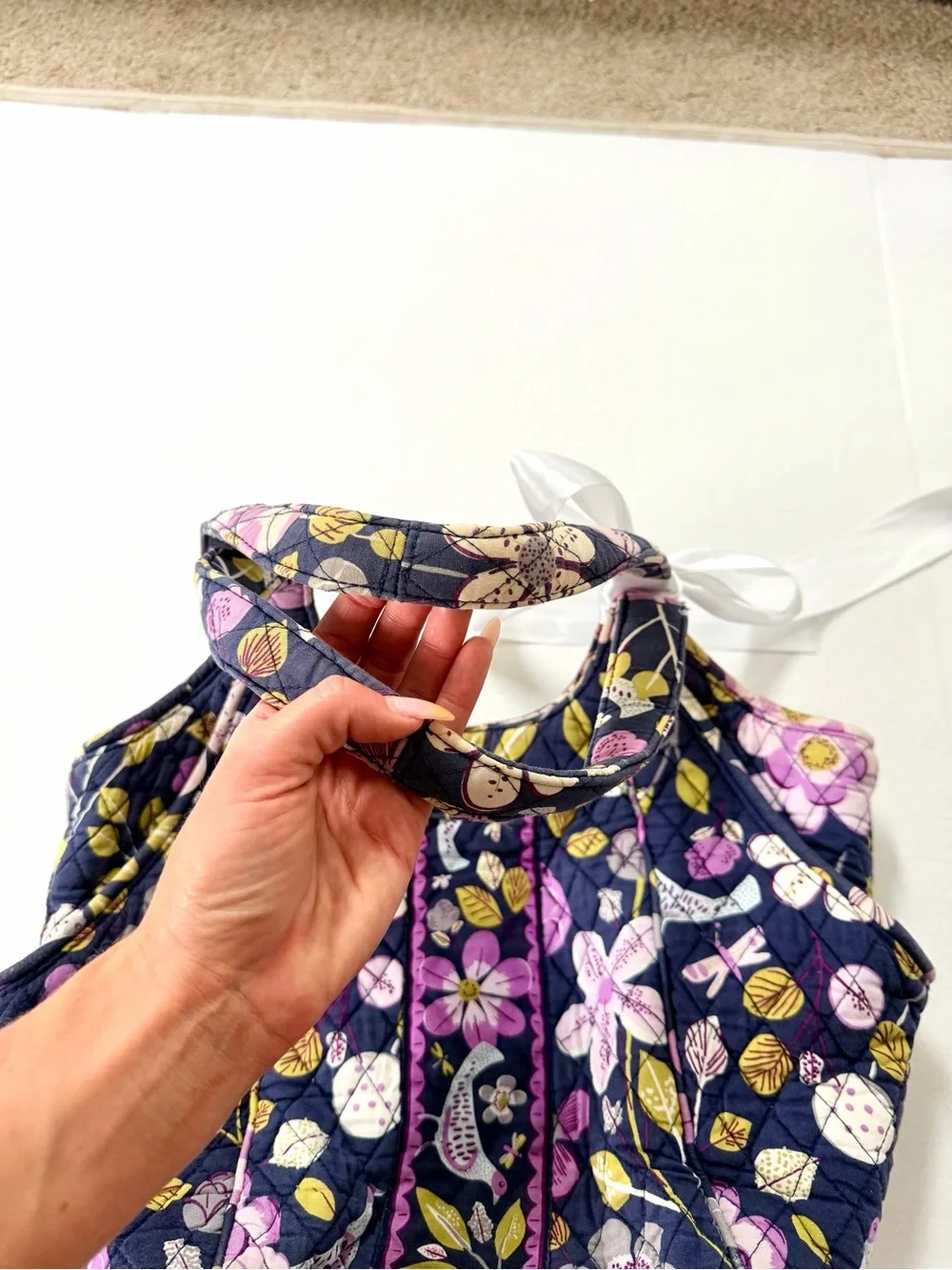 Vera Bradley Floral Nightingale Y2K Cottagecore Coquette Retired Tote Bag